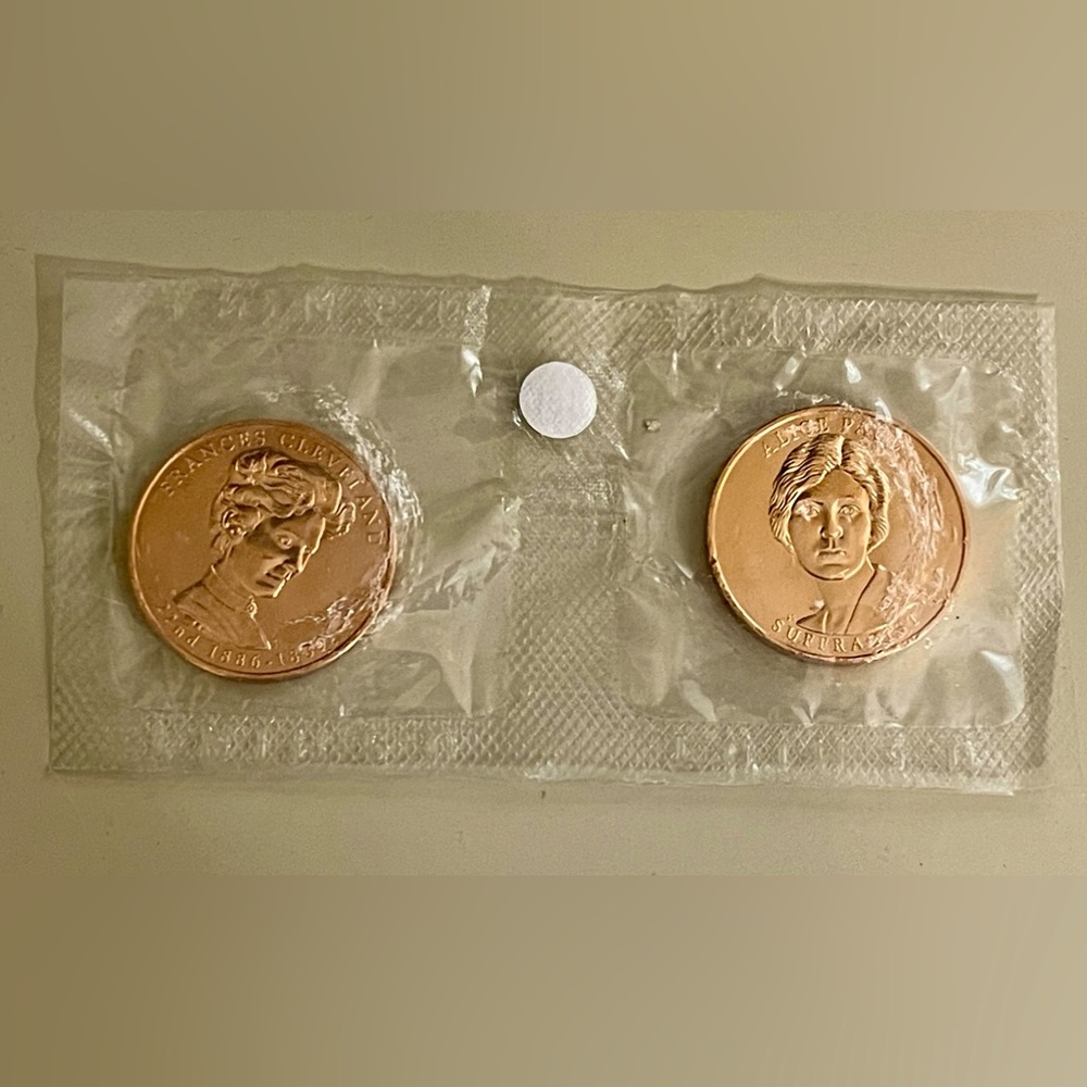 US Mint 2012 First Spouse Bronze Medals Series - Frances Cleveland & Alice Paul